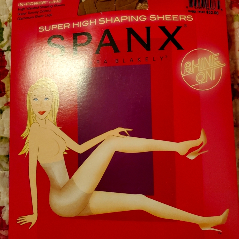 Spanx Shaping Shears. Size E Nude